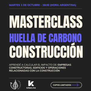 huella de carbono de la construccion