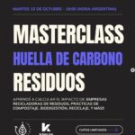 clase de huella de carbono de residuos