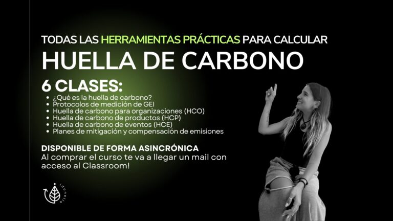 curso para calcular huella de carbono