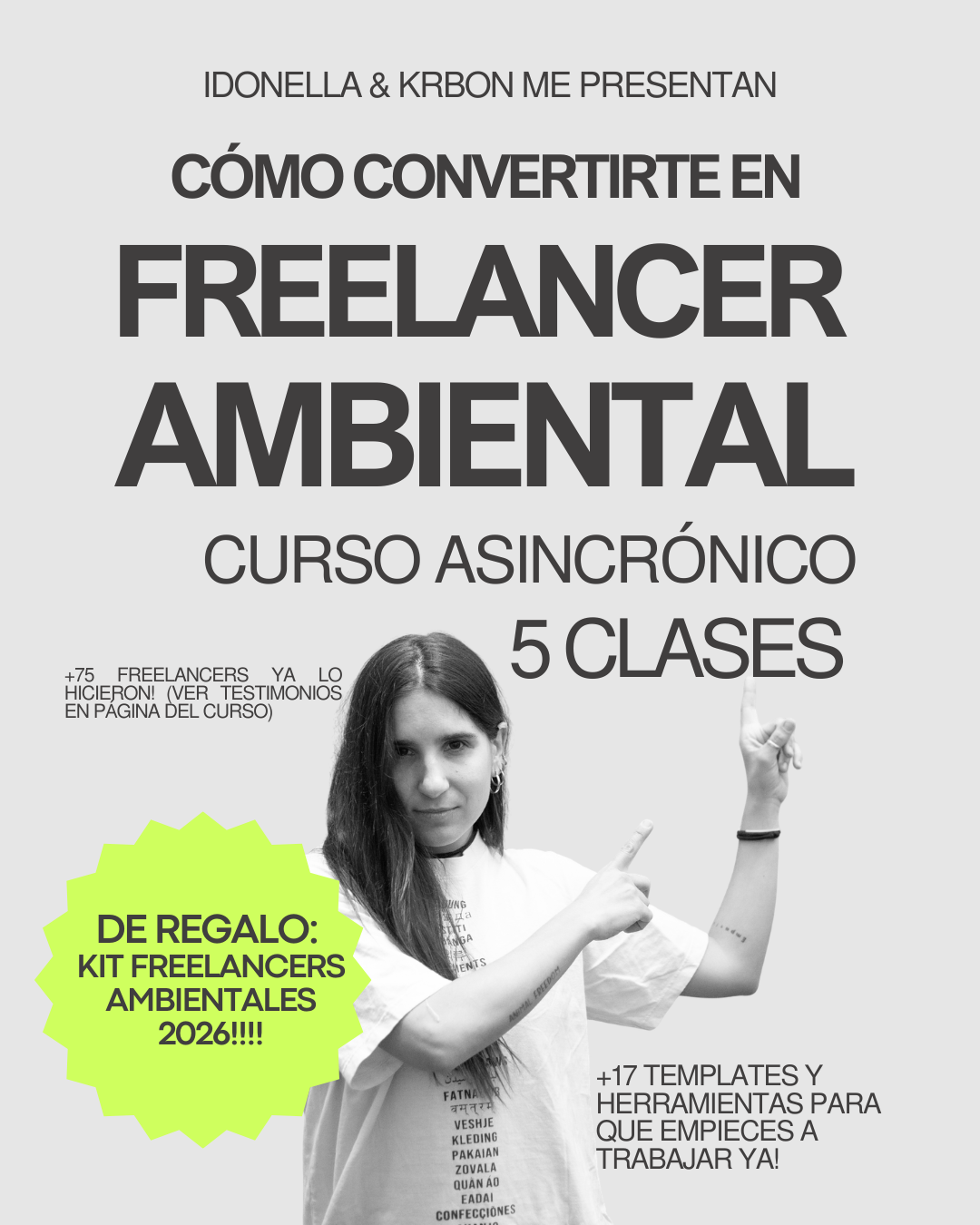 CURSO PARA SER FREELANCER AMBIENTAL