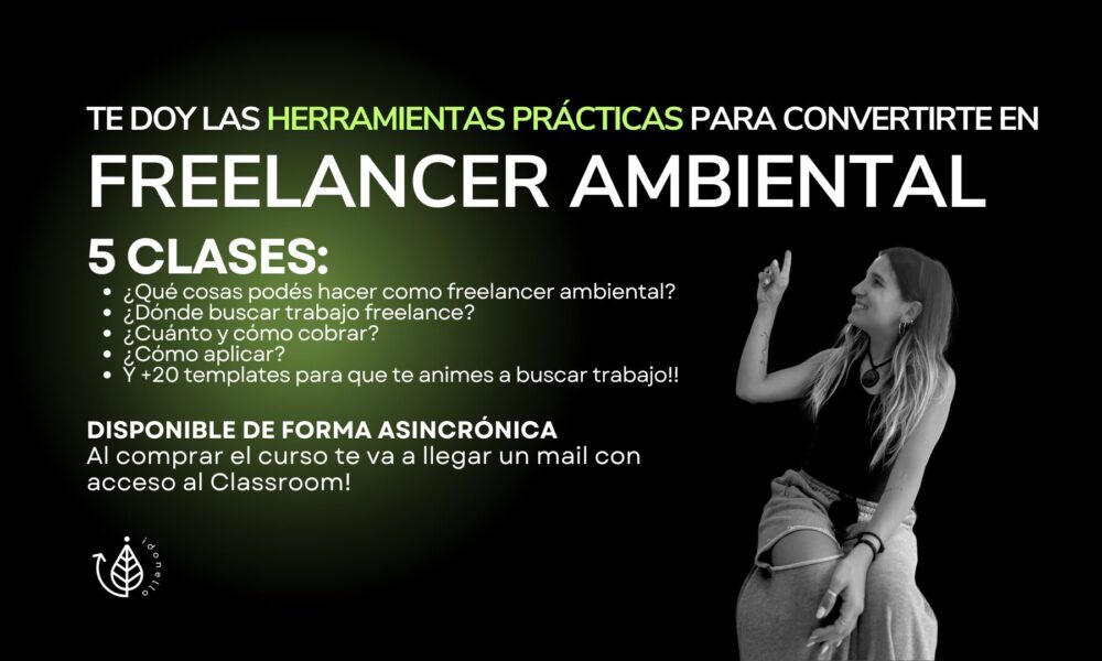 curso para ser freelancer ambiental