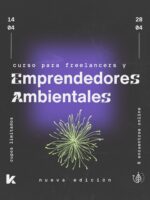 Flyer curso freelancers y emprendedores ambientales